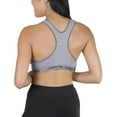 thumbnail image 2 of ToBeInStyle Women's Pull-Over Racerback Sports Bra w/Jennifer Sport Text Print, 2 of 3