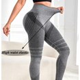 thumbnail image 3 of 3D Metabolic Booster Leggings, Plus Size Cellulite Leggings for Women, Butt Lift and Tummy Shaping Sculpting The Perfect Body, 3 of 7