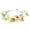 White, variant on MSJUHEG Crown of Thorns Headpiece,Flower Headpiece,Flower Headband,Fairy Crown,Flower Crown,Garland Wreath Flower Floral Hair Crown Headband White One Size