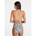 thumbnail image 3 of No Boundaries Camo One Piece Swimsuit, Women's XXS-XXL, 3 of 5