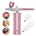 thumbnail image 5 of Airbrush for Nails Cordless Portable Airbrush Kit with Compressor High-Pressure Rechargeable Air Brush Spray Machine with 0.3mm Nozzle for Painting Makeup Model Barber Cookie Cake, 5 of 6