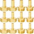 thumbnail image 1 of 12 Pack 1/2"hose Connector,8mm,10mm,12mm,external Thread And Internal Thread For Air,gas,water Hose, 1 of 5