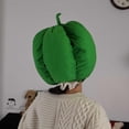 thumbnail image 2 of Gorro Green Pepper Head, accesorio para cosplay, fibra de poliéster, 2 of 3