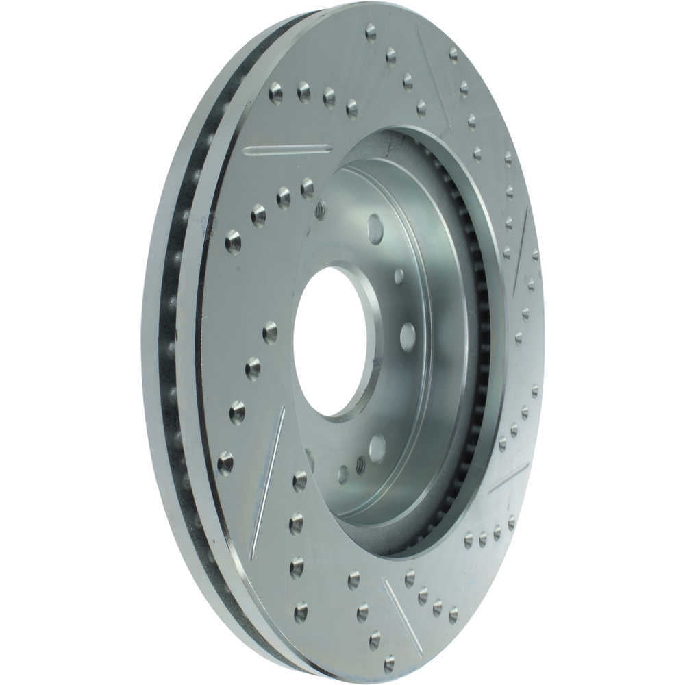 StopTech Select Sport 07-11 GM Silverado 1500 Slotted and Drilled Right Front Rotor Fits select: 2005-2019 CHEVROLET SILVERADO, 2007-2018 CHEVROLET TAHOE