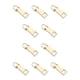 thumbnail image 1 of Guardurnaity Tirador de cremalleras desmontable de 3 piezas - Solución conveniente y reutilizable Cremalleras metálicas Reemplazo del encabezado Número 3 * Oro 10piezas, 1 of 6