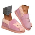 thumbnail image 3 of KANG Slippers With Cat Design Cozy Fleece Lined Winter Shoes For Indoor Outdoor Comfort, 3 of 7