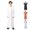 White, variant on Teen Boys' Arabic Thobe Muslim Long-Sleeve Embroidered Kaftan Robe Set