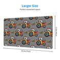 thumbnail image 3 of Junzan Cartoon Tractor Extra Large Mouse Pad For Boys Girl Men Women Desktop Gaming,29.5" X 15.8" Extended Desk Mat,Water Resist Mouse Pad For Home Office Laptop, 3 of 9