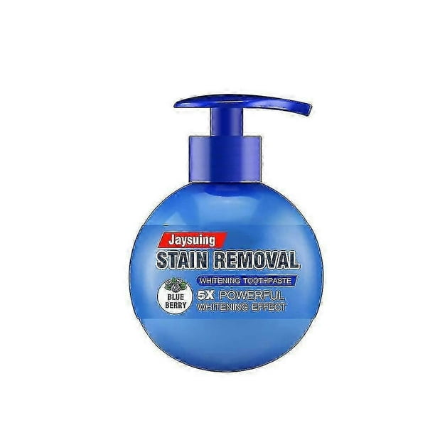 Jaysuing Baking Soda Blueberry Passion Fruit Toothpaste Press Toothpaste Mouth Cleaning Mouth Cleaning Stain Removal