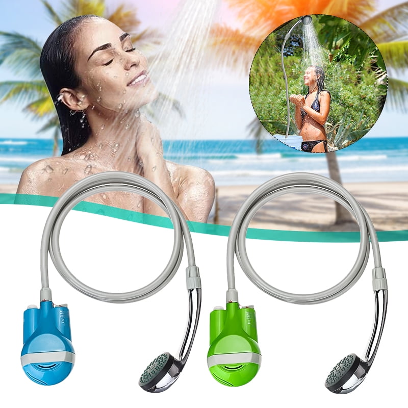 Portable USB Rechargeable Outdoor Shower,Handheld Camping Shower Pump  Camping Shower Head for Camping, Hiking, Traveling,Car Washing Shower,Pet  