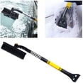 thumbnail image 4 of Ice Scraper Car Snow Brush Retractable Snow Removal Shovel with Foam Grip for Windshield Blue, 4 of 8