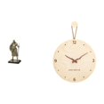 thumbnail image 1 of Figura de escritorio,Estatua de caballero,artesanía artística,coleccionable,escritorio,oficina,Reloj de pared,Reloj de pared decorativo para sala de estar,silencioso,Reloj de pared de, 1 of 8