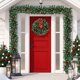 thumbnail image 5 of Christmas Decor Rattan 1.8m 71 Inch With Lights Decorative Rattan Pinecone Red Fruit Mixed Christmas Ornament Artificial Crypto Rattan, 5 of 6