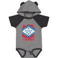 thumbnail image 3 of Inktastic Graffiti Arkansas State Flag Boys or Girls Baby Bodysuit, 3 of 5