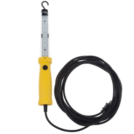 Bayco SL-2135 Lampe de Travail LED Filaire 1 200 Lumens avec Crochet Magnétique, Jaune