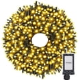 thumbnail image 1 of Luces serie de navidad 200 led interior exterior Decoración árbol de navidad eventos bodas LED Artego  christmas string lights con temporizador, 1 of 8