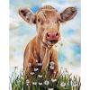 Flores hechas a mano ganado 5D DIY taladro redondo completo dibujo Kit arte diamante pintura Tmvgtek Arte deco