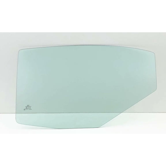 Driver Left Side Rear Door Window Door Glass Compatible with Dodge Charger 2006-2010 Models