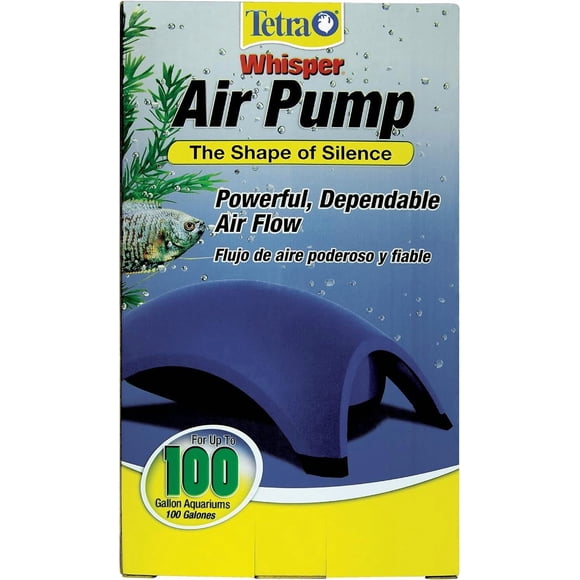 Tetra Whisper - Bomba de Aire fácil de Usar para acuarios (no UL), 40-60-Gallon