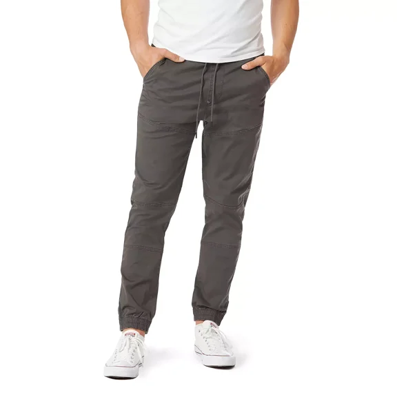 Unionbay Men's Stretch Twill Charger Jogger Pants Small Flint