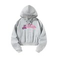 thumbnail image 2 of Sudadera con capucha para mujer, sudadera con capucha, jersey con cordón simple, ropa deportiva para desplazamientos en invierno XL, 2 of 10