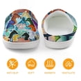 thumbnail image 5 of Kids Dragon Wings Of Fire Slippers Anti-slip Fluffy Fuzzy House Slippers Warm Soft Plush Winter Fluffy House Shoes for Boys Girls, 5 of 7