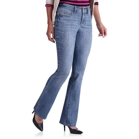 Faded Glory Womens Basic Bootcut JeansAvailable in Regular and Petite ...