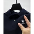 thumbnail image 6 of Men‘s breathable t-shirt  business casual polos shirt summer new fashionable short sleeved clothing  comfortable special price, 6 of 7