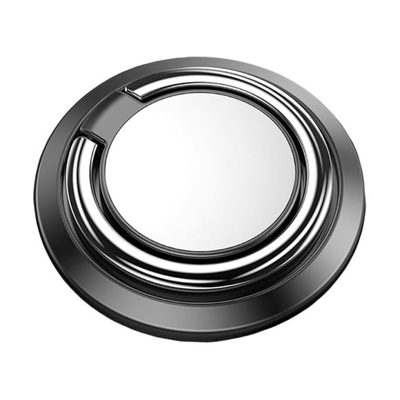 Cell Phone Ring Holder Stand Magnetic Phone Ring Finger Kickstand 360°Rotation Metal Ring Grip