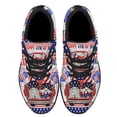 thumbnail image 2 of Happy 4th Of July Shoes Patriotic Gnomes Truck Print Sneakers Lightweight Comfortable Running Shoes for Men Women Black Size 7, 2 of 7