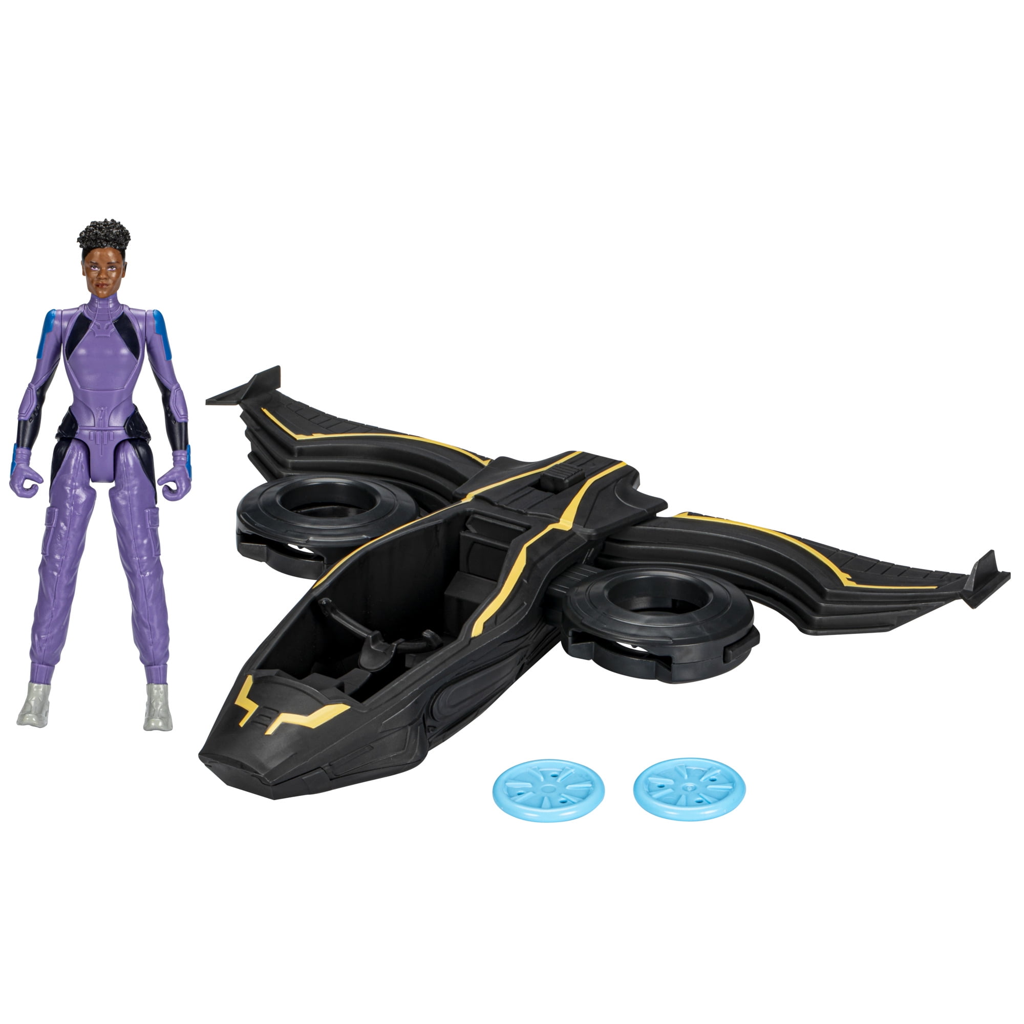 Marvel Black Panther Wakanda Forever Vibranium Blast Sunbird with Shuri Action Figure