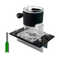 thumbnail image 1 of Almencla Wood Router Electric Milling Engraving Wood Router Bits Cut Notches Tool Compact Black, 1 of 8