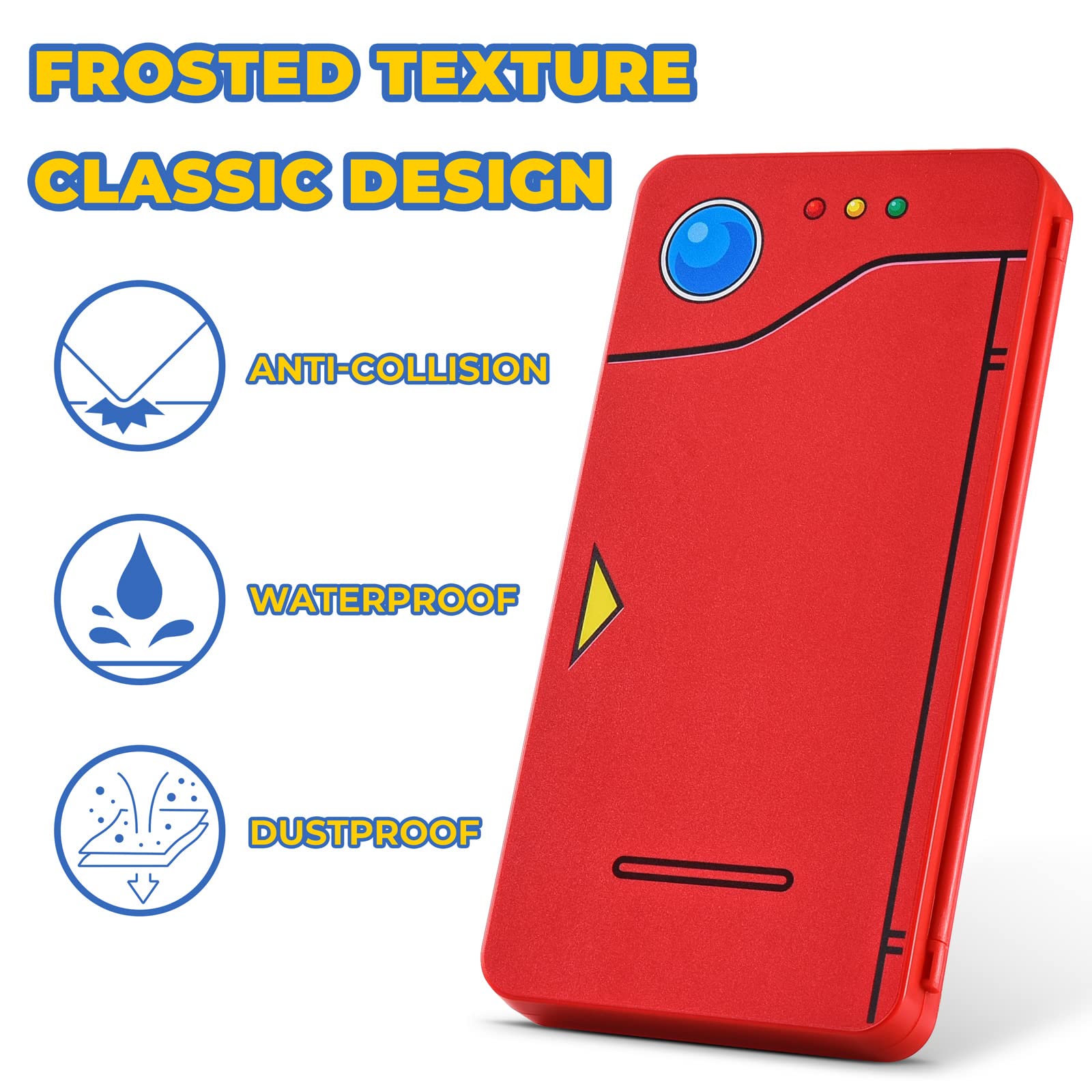 Funlab Nintendo Switch Game Card Case Pokedex Red 24-Slot photo 7