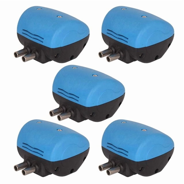 5X Pulsador Neumático para Ordeñadora de Vacas Ovejas Cabras Ordeñadora Conectores de Acero Inoxidable Caja de Plástico Tasa Ajustable Relación 60/40