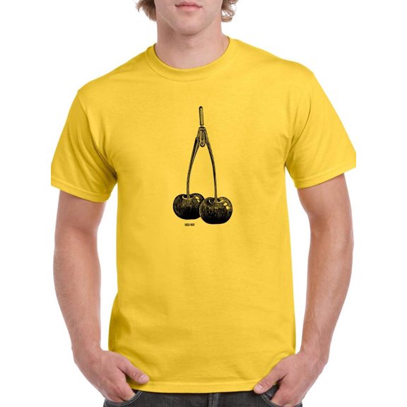 Compass W Cherries T-Shirt Men -Mohsen Najafi Designs, Male Large