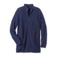 thumbnail image 2 of Woman Within Plus Size Zip Front Shaker Cardigan Sweater, 2 of 6