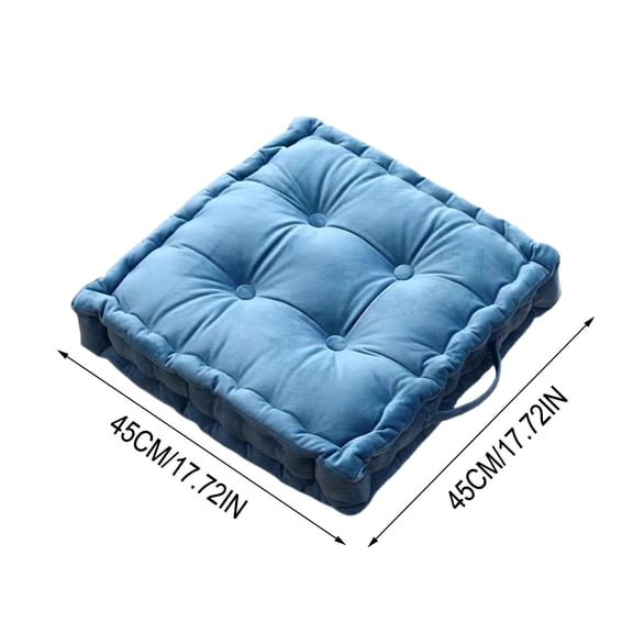 A Soft Cotton Floor Seat With Carrying Handles Thick Padded Cushion For Yoga Reading Lounge Chair Pad For Home D茅Cor