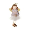 thumbnail image 5 of Dream Lifestyle Rabbit Ear Net Yarn Hem Cute Look Lanyard Christmas Pendant Xmas Tree Angel Doll Pendant Holiday Decoration, 5 of 8