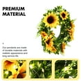 thumbnail image 2 of KAKOWELY 1 guirnalda de girasoles LED, lámpara decorativa para boda, color amarillo, 2 of 5