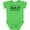 Apple Green, variant on From Santa Fe New Mexico in Black Distressed Text Boys or Girls Baby Bodysuit