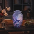 thumbnail image 6 of Yatskia Purple Dolphin Urns for Human Ashes Adult Female, Decorative Urns for Human Ash, Large Burial Urn for Ashes Adult Male, (Classic 10 Inch and 3 Inch), 6 of 8