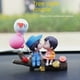 thumbnail image 2 of Adornos para coche Lindo árbol en forma de pareja Accesorios para coche Adornos para coche Globo de confesión, 2 of 6