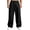 Black_010, variant on Domuza Baggy Sweatpants for MenWide Leg Elastic Waist Drawstring Athletic Loose Jogger Lounge Sweat Pants with Pockets Army Green S