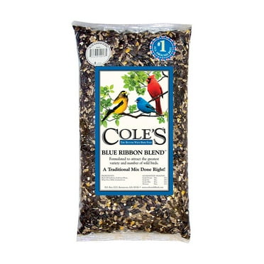 Coles Blue Ribbon Blend Bird Seed, 20-Pound