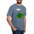 thumbnail image 4 of CafePress - Snail On Turtle T Shirt - Mens Comfort Colors Shirt, 4 of 5