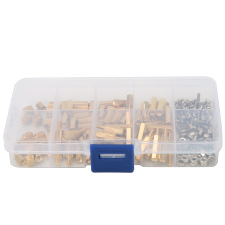 

Hex Standoff M2.5 Copper Standoff 180 Pcs/Set Isolation Column Professional Copper Column For Workshop Accessories Workshop