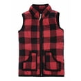 thumbnail image 5 of Children Plaid Pattern Vest Wear Sleeveless Casual Girl's Jacket, 5 of 5