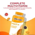 thumbnail image 2 of One A Day MULTI+ Immunity Defense Gummy Multivitamin, 120 Count, 2 of 10