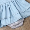 thumbnail image 3 of Girls Suspender Denim Romper, 3 of 4