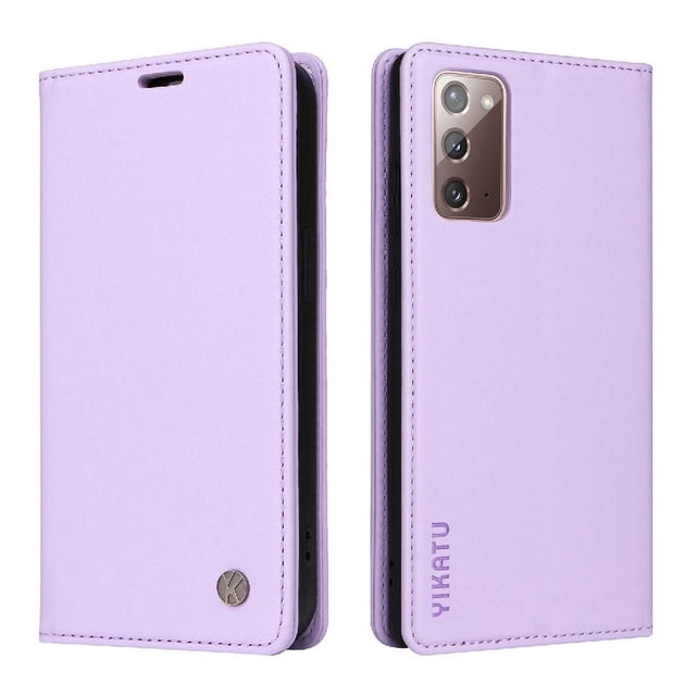 Funda para Samsung Galaxy Note 20 Estuche de Cuero PU Tipo Cartera con Ranuras para Tarjetas y Cierre Magnético